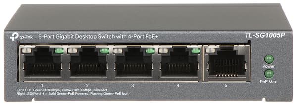 TP-LINK TL-SG1005P 5-PORTARS POE-SWITCH