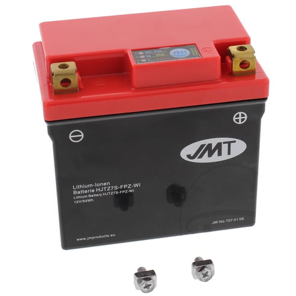 JMT HJTZ7S-FPZ Li-jonbatteri med indikator