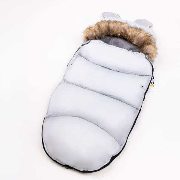 Babysovepose til klapvogn, kælk, gondol, vinter, varm pels