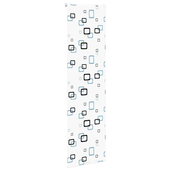 vidaXL Duschrullgardin 60x240 cm Tygbredd 56 cm