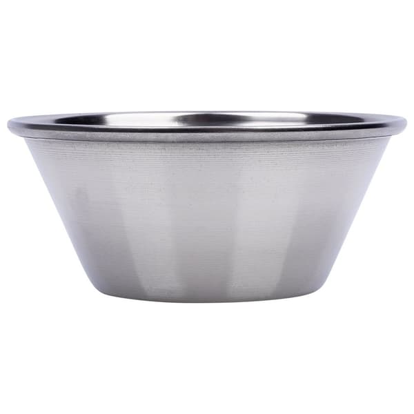 Stål dip-skål til sauce 6 cm, 40 ml 4 stk.