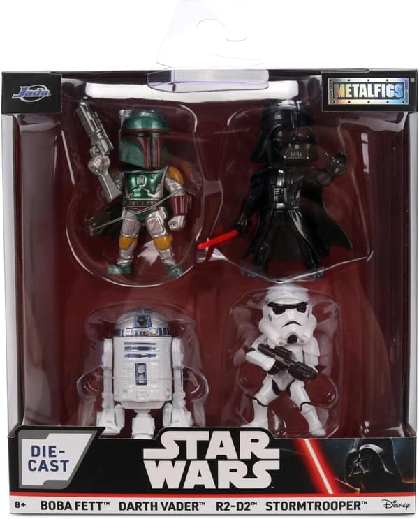 JADA STAR WARS-FIGURIGER 6 CM, 4 ST. 9336702314