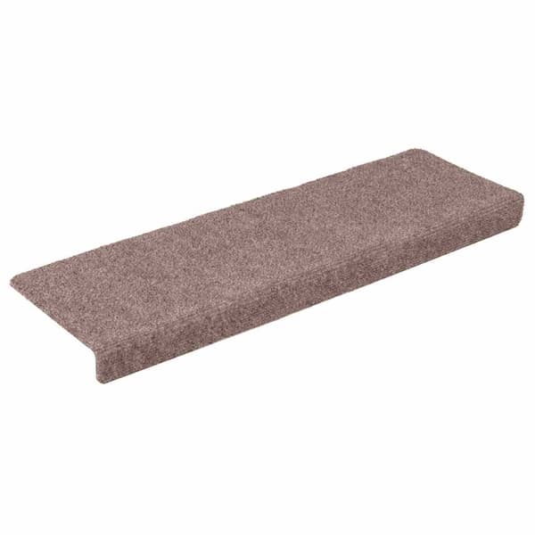 vidaXL selvklæbende trappemåtter 20 stk. brune 65x21x4 cm