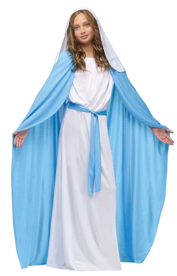 Marias födelsedag kostym karneval 140/150 cm