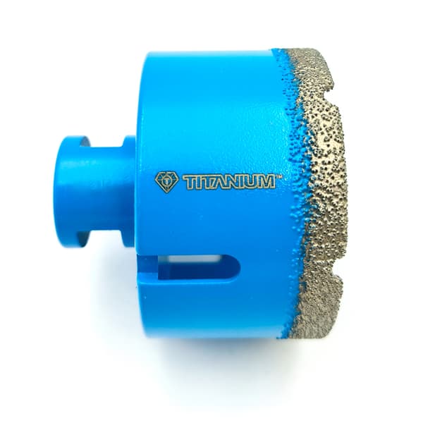 Diamant kernebor 75mm til stenkeramik fliser M14 TITANIUM