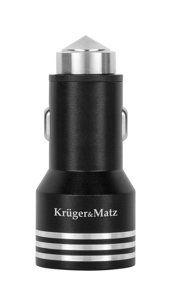 Billaddare 2xUSB 5 V / 2,4 A Quick Charge 3.0 Kruger&Matz