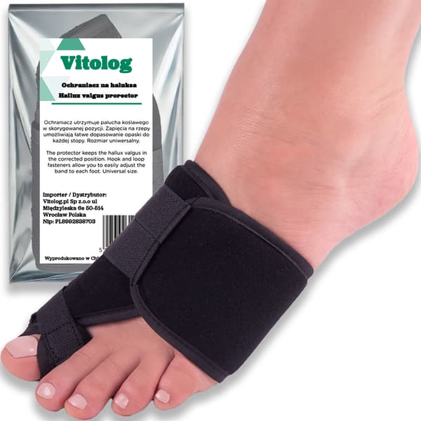 Ortopedisk Hallux Valgus Höger Skena