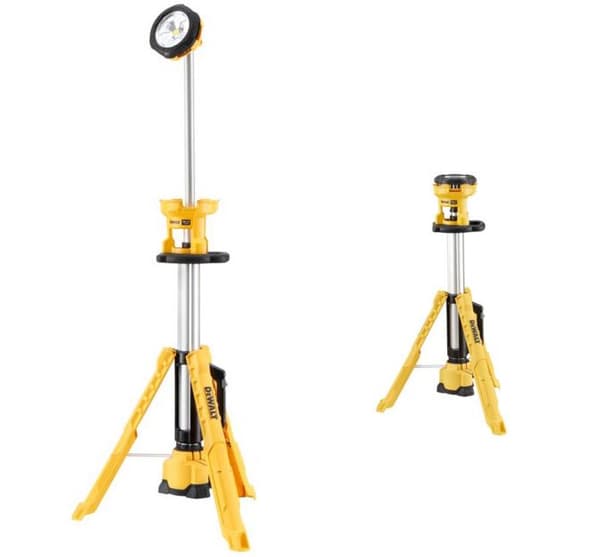 DEWALT LAMPA 18V LED TRIPE 1-2,2m DCL079