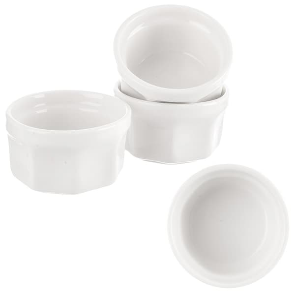 Snackskålar porslin 6 cm, 40 ml 4 st