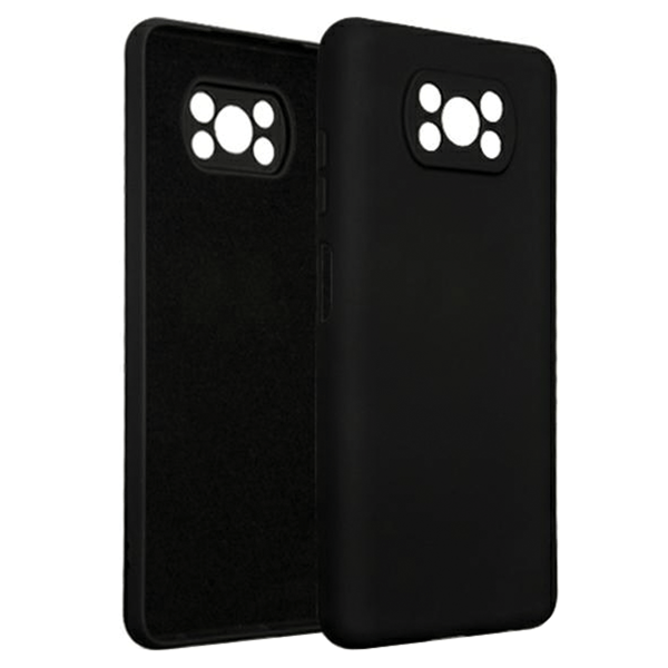 Beline Silikonskal Xiaomi Poco X3 Prosvart/svart