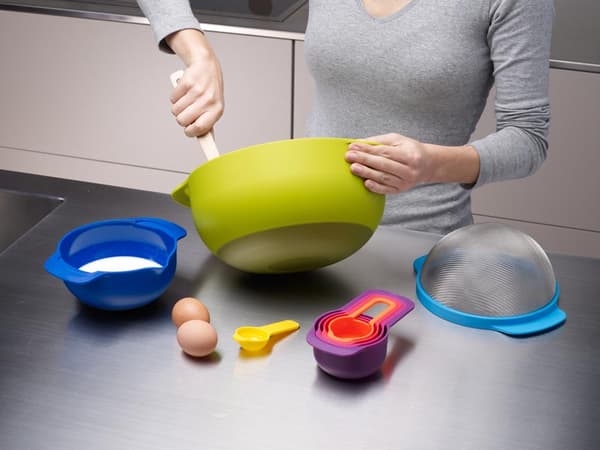 Nest 9 Plus Joseph Joseph Köksmåttkopp, -sil och -skålset