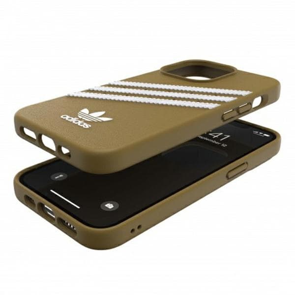 Adidas OR Molded PU iPhone 13 Pro Max 6,7 beige-guld/beige-guld 47807