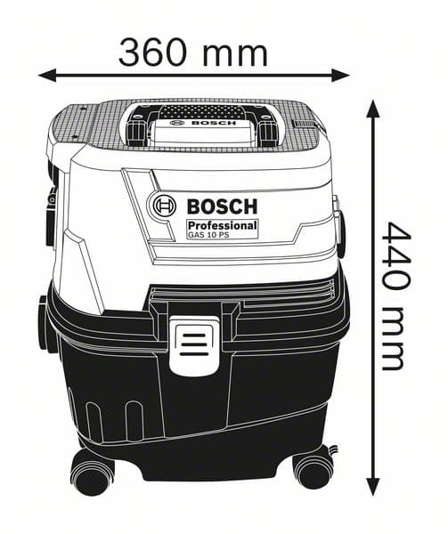 UNIVERSAL STØVSUGER GAS 15 PS - B 6019E5100