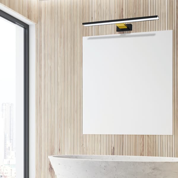 VÆGLAMPE SHINE IP44 LED SORT MILAGRO ML7885