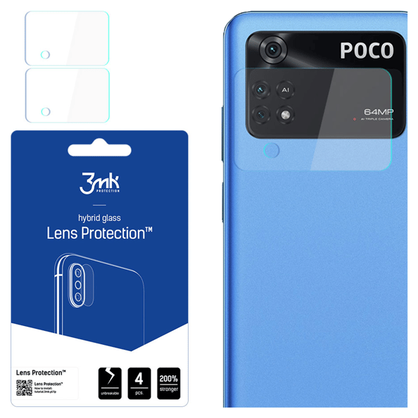 Xiaomi POCO M4 Pro - 3mk linsskydd
