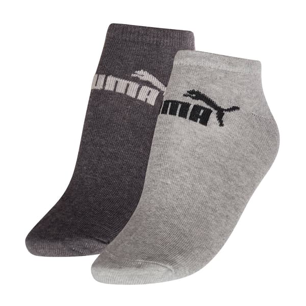 Puma BASIC 2-PACK unisexstrumpor grå 93532301 storlek 35-38