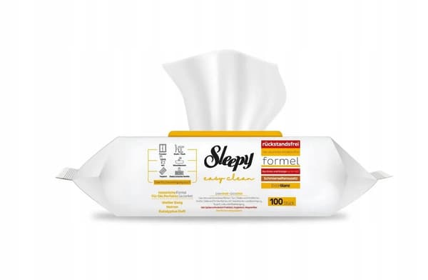 Sleepy - Extra Shine eukalyptus-kosteuspyyhkeet 100 kpl.