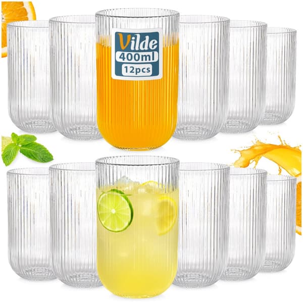 Glas 400 ml 12 st