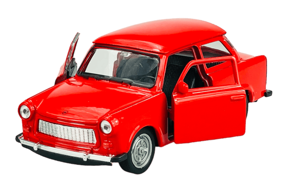 WELLY TRABANT 601 PUNAINEN 1:34 43654