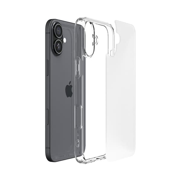 Spigen Ultra Hybrid - Etui til iPhone 16 (Frostklar)