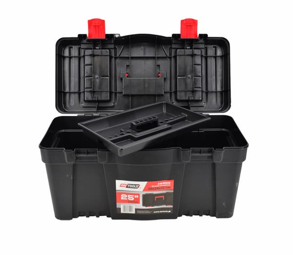 AWTOOLS 25" VÆRKTØJSKASSE MED ORGANIZER 60x28x32cm