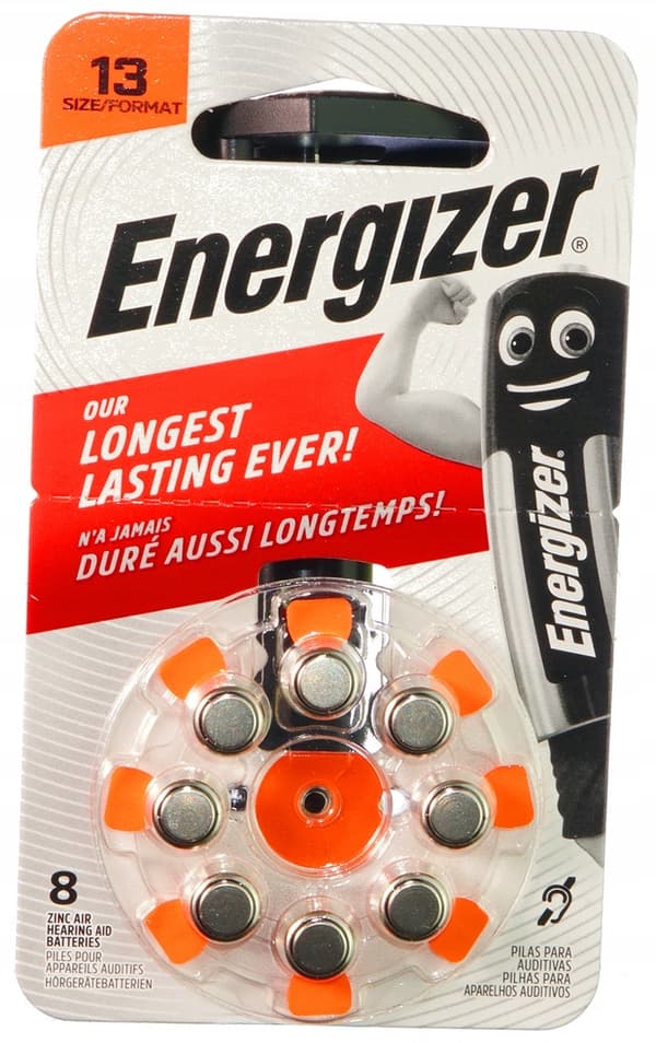 ENERGIZER PR13 hörapparatbatterier 40 st