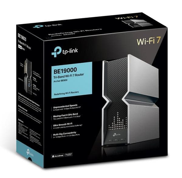 Router TP-LINK Archer BE800 Wi-Fi 7 BE19000