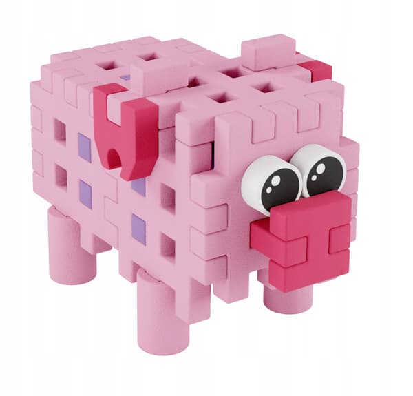 Marioinex Mini Waffle POCKET PETS - GRIS Sæt