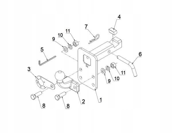 HAK ADAPTER USA clearance option AH-5 Auto Hak