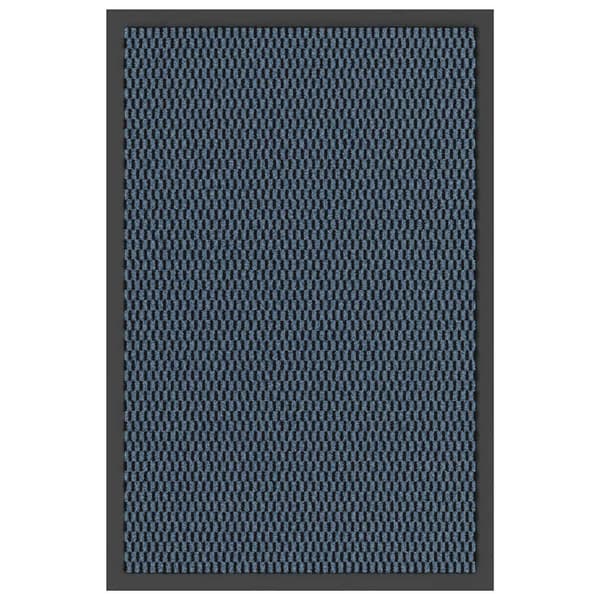 vidaXL Dörrmatta blå 40x60 cm