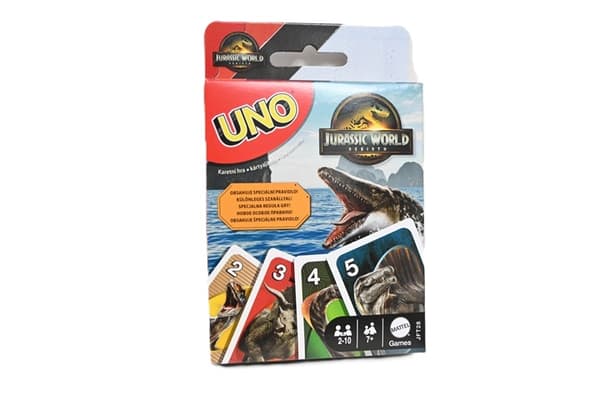 MATTEL Uno - Jurassic World - Genfødsel JFT28
