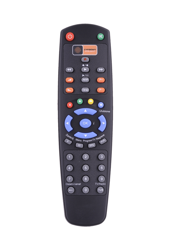 Pilot til Cyfrowy Polsat HD5000 digital dekoder