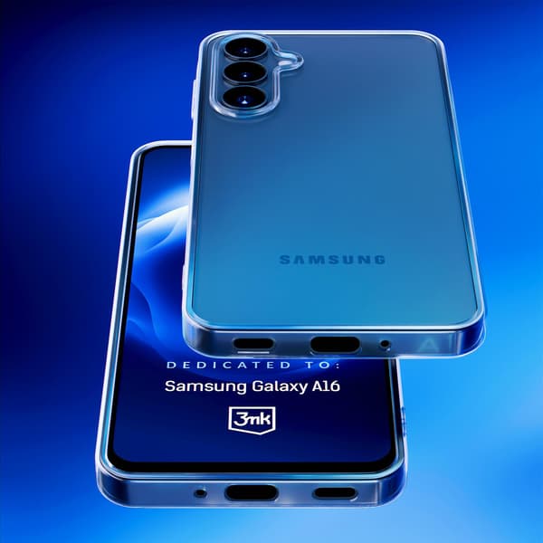 Samsung Galaxy A16 - 3mk Gennemsigtigt Etui