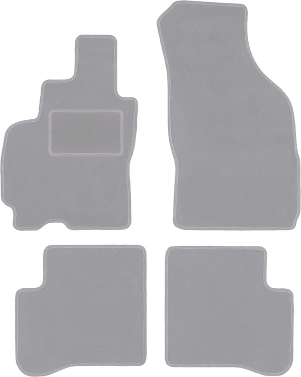 Grå bilmåtter til Hyundai Atos hatchback (1997-2008)
