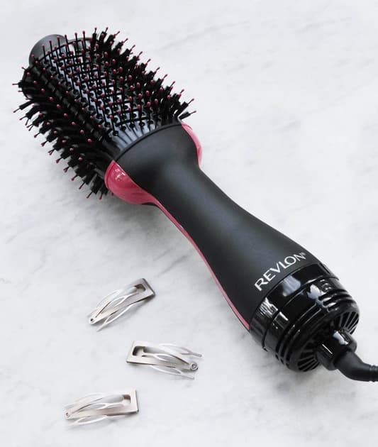 REVLON One-Step Volumizer RVDR5222E PRO Sort og Pink Hårkrøller