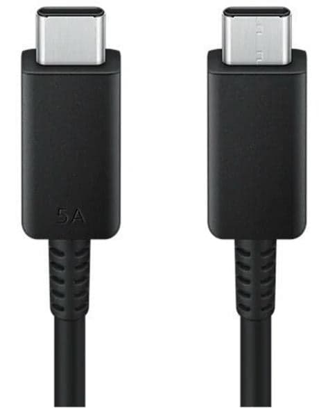 Kabel SAMSUNG EP-DX510JBEGEU Typ C - 5A 1,8m Sort