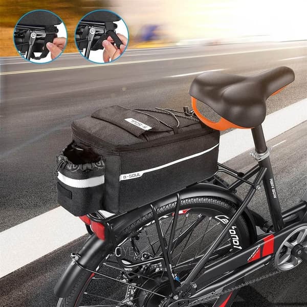 Termisk rejsetaske til cykel, cykeltaske til cykelstativ