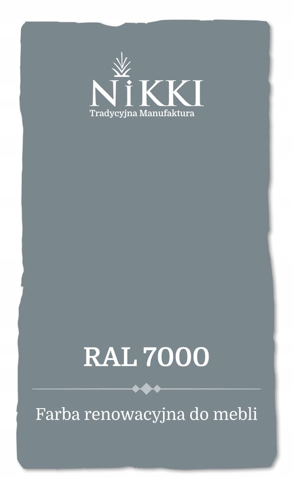 Maling til køkkenfronter EGERN grå RAL7000 satin 2,5L