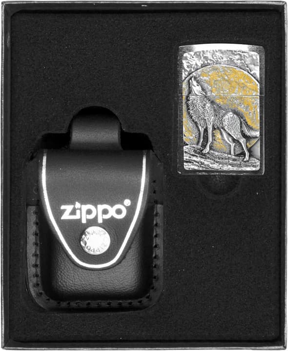 Zippo Sæt Wolf AT Moonlighter Gave nr. 3
