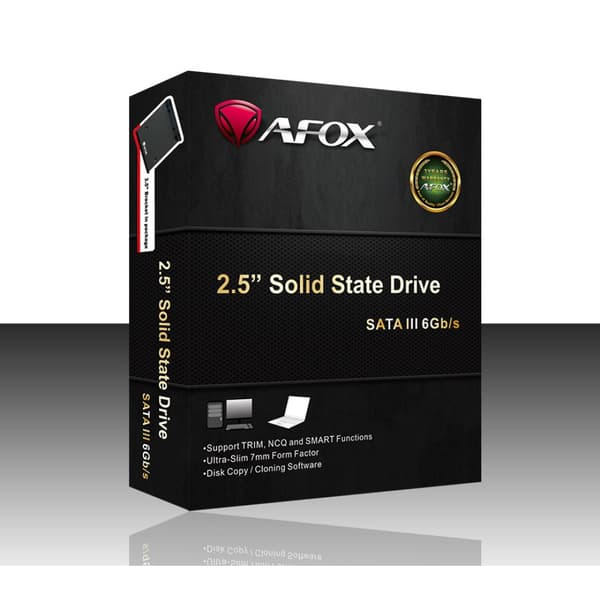 AFOX 512 GB QLC 560 MB/s 2,5" SSD-disk för PC/Laptop