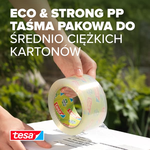 TESA tesapack Eco & Strong 66m:50mm transparent