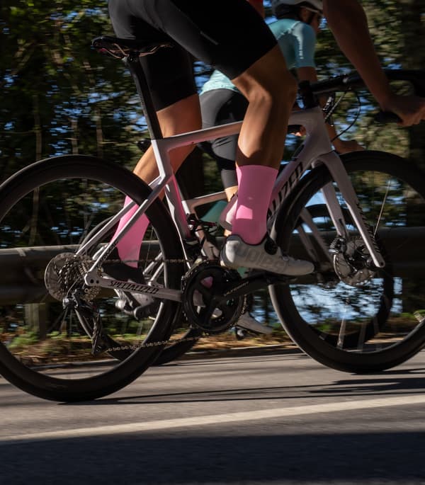 Klassiska Rose Cykelstrumpor S/M: 36 - 41