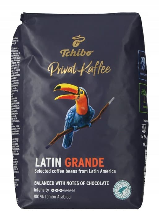 TCHIBO Privat Kaffee Latin Grande 500g bönor EE/Exp