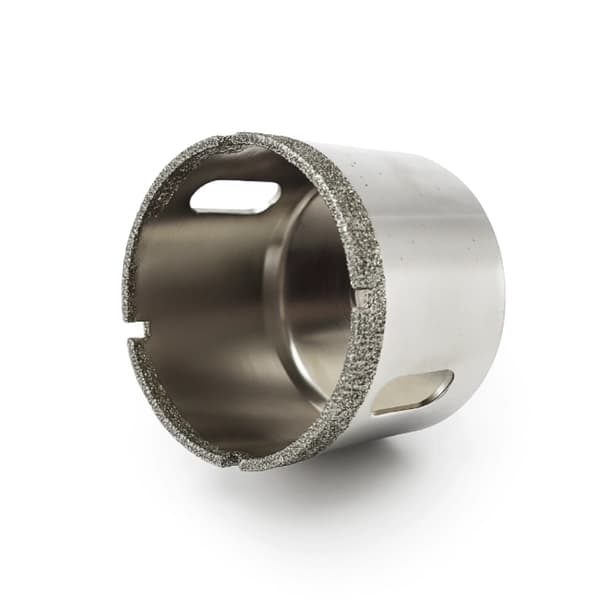 Diamantkernebor til keramik, glas, fliser til vådboring 40mm titanium