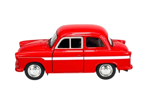 WELLY TRABANT P50 / P60 PUNAINEN 1:34 43863