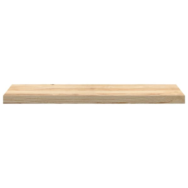 vidaXL trappetrin, 4 stk., ubehandlet 90x25x2 cm massivt egetræ