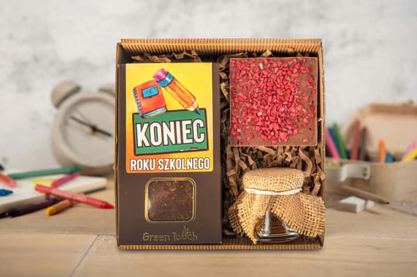 Gåvopaket för lärare för årsslut kaffe choklad