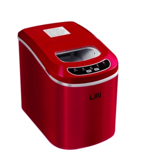 LIN ICE PRO-R12 rød ismaskine