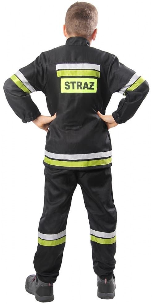 Brandmansdräkt 2 delar 130/140 1 st.