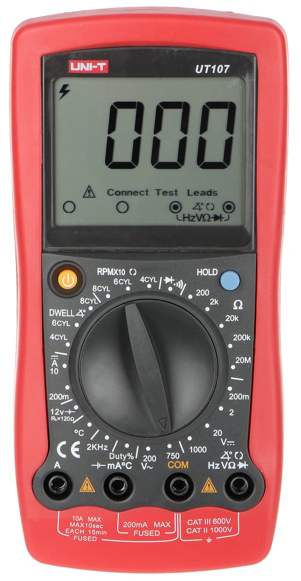 UT-107 UNI-T -autoyleismittari